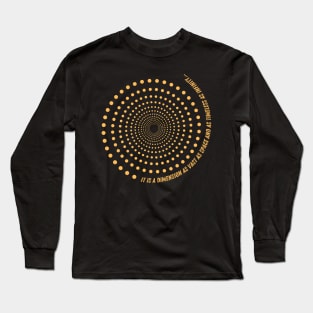 Twilight Zone Science-Fiction Hommage Long Sleeve T-Shirt